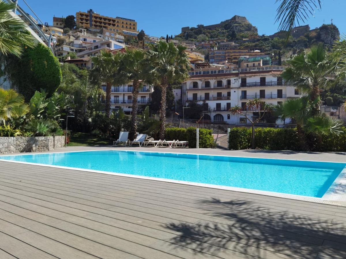 Taormina Lukos House In Center With Pool By Taormina Holidays Esterno foto